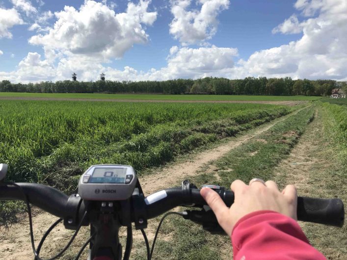 Balade à vélo proche du Centre Historique Minier - ©Marie Petit 