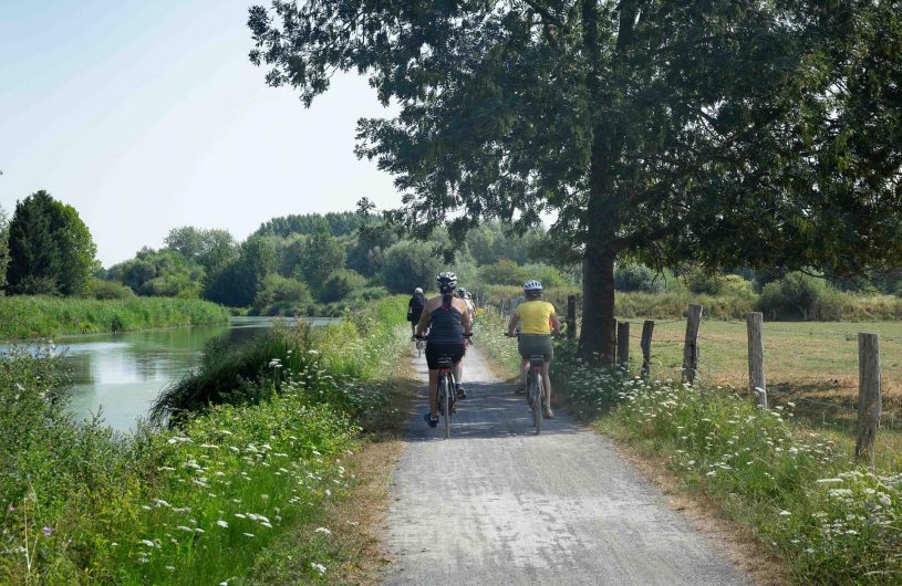 Balade à vélo le long de la Scarpe - ©Karen Saint-Patrice