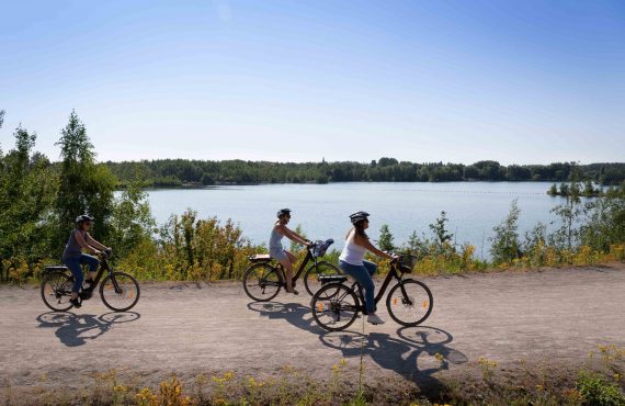 Le terril de Pecquencourt-Rieulay à vélo