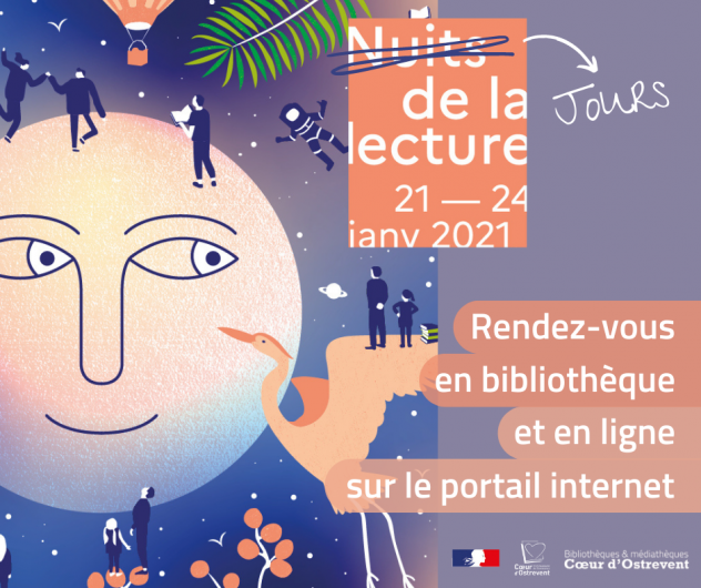 Affiche de la nuit de la lecture