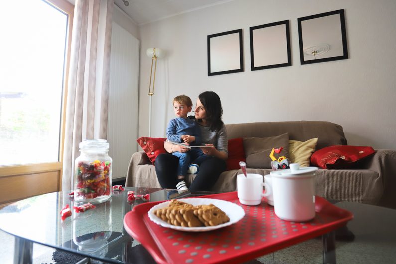 Le chaleureux salon pour des moments mémorables en famille.