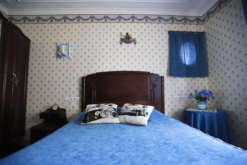 Chambre bleue du gîte n°2143.