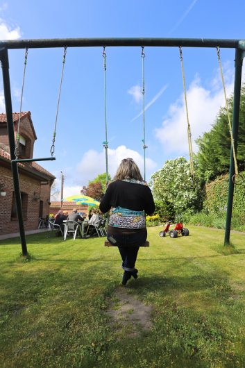 La balançoire dans le jardin, pour petits et grands !