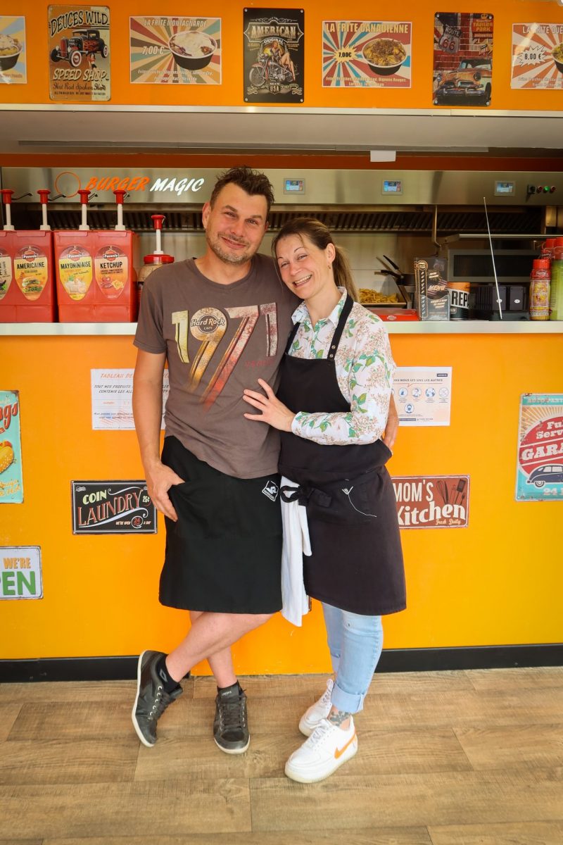 Aurélie et Manu Burger magic